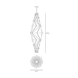 Подвесной светильник Artemide Minomushi 1697010A