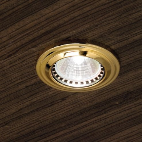 Встраиваемый спот (точечный светильник) Masiero Brass &amp; spots VE 865