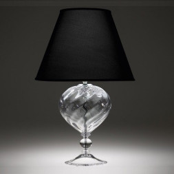 Настольный светильник Italamp 8056/LG Transp. / NK / Black shades