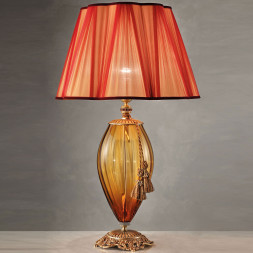 Настольная лампа Euroluce Alyssa LG1 gold Amber