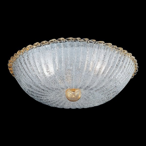 Потолочный светильник Vetri Lamp 960/50 Cristallo/Oro 24 Kt.