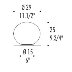 Напольный светильник Leucos SPHERA T3/29 0004078