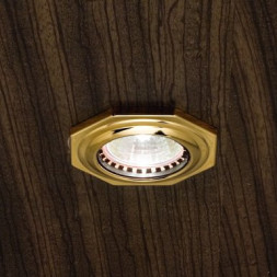 Встраиваемый спот (точечный светильник) Masiero Brass &amp; spots VE 866