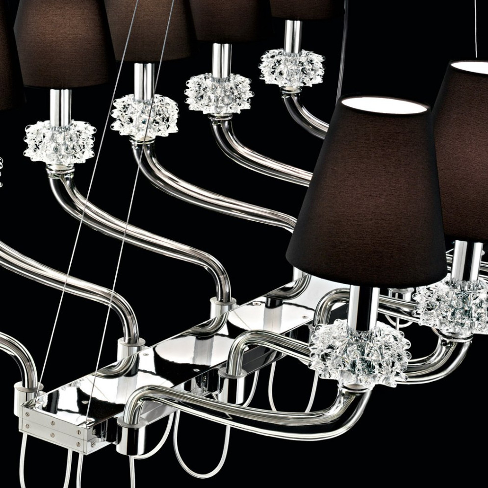 Люстра Barovier&amp;Toso Domo Rotterdam 7119/CC/NN