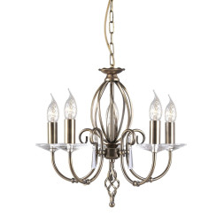 Люстра Elstead Lighting Aegean AG5 AGED BRASS