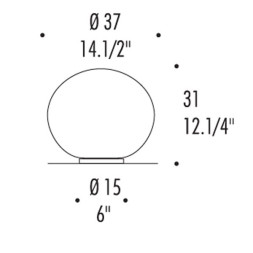 Напольный светильник Leucos SPHERA T3/37 0004081