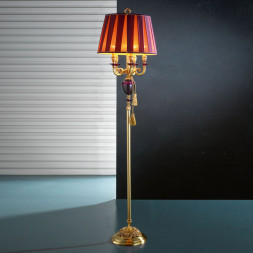 Торшер Euroluce Luigi XV PT5 gold Amethyst