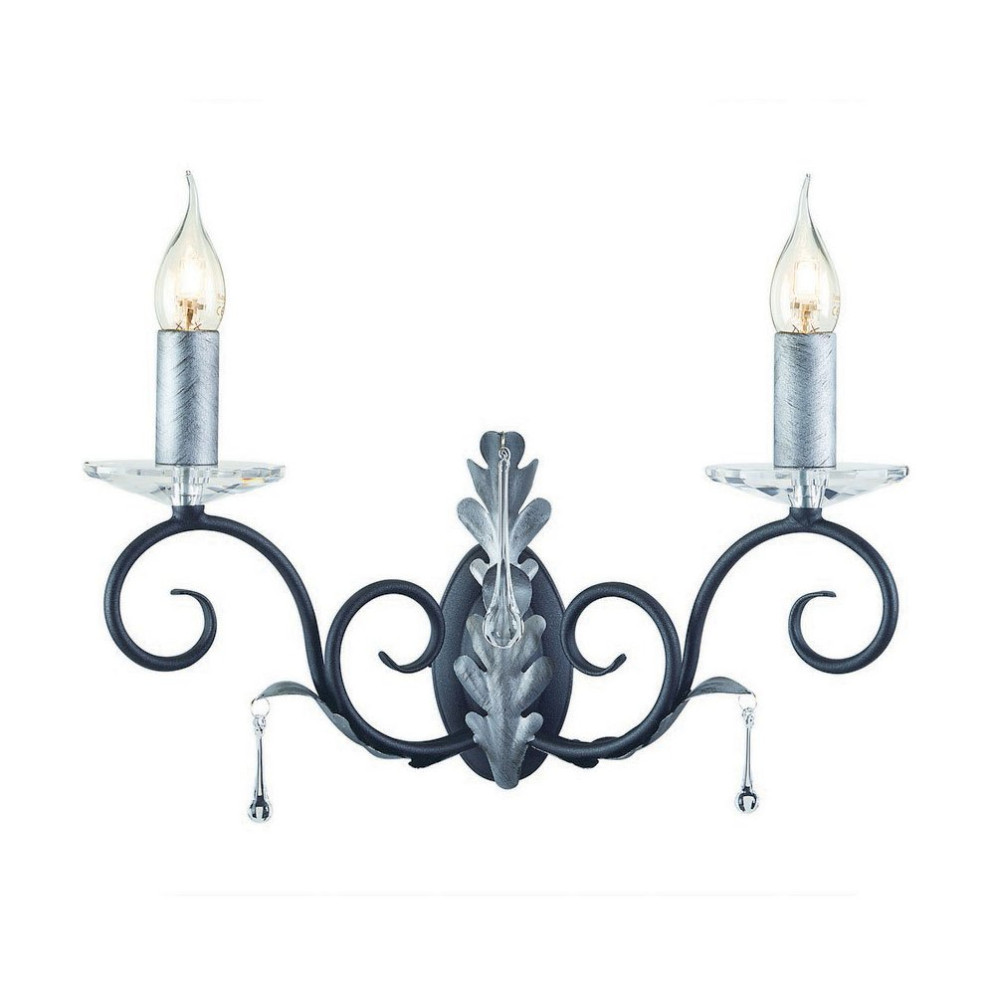 Бра Elstead Lighting Amarilli AML2 BLK/SILVER