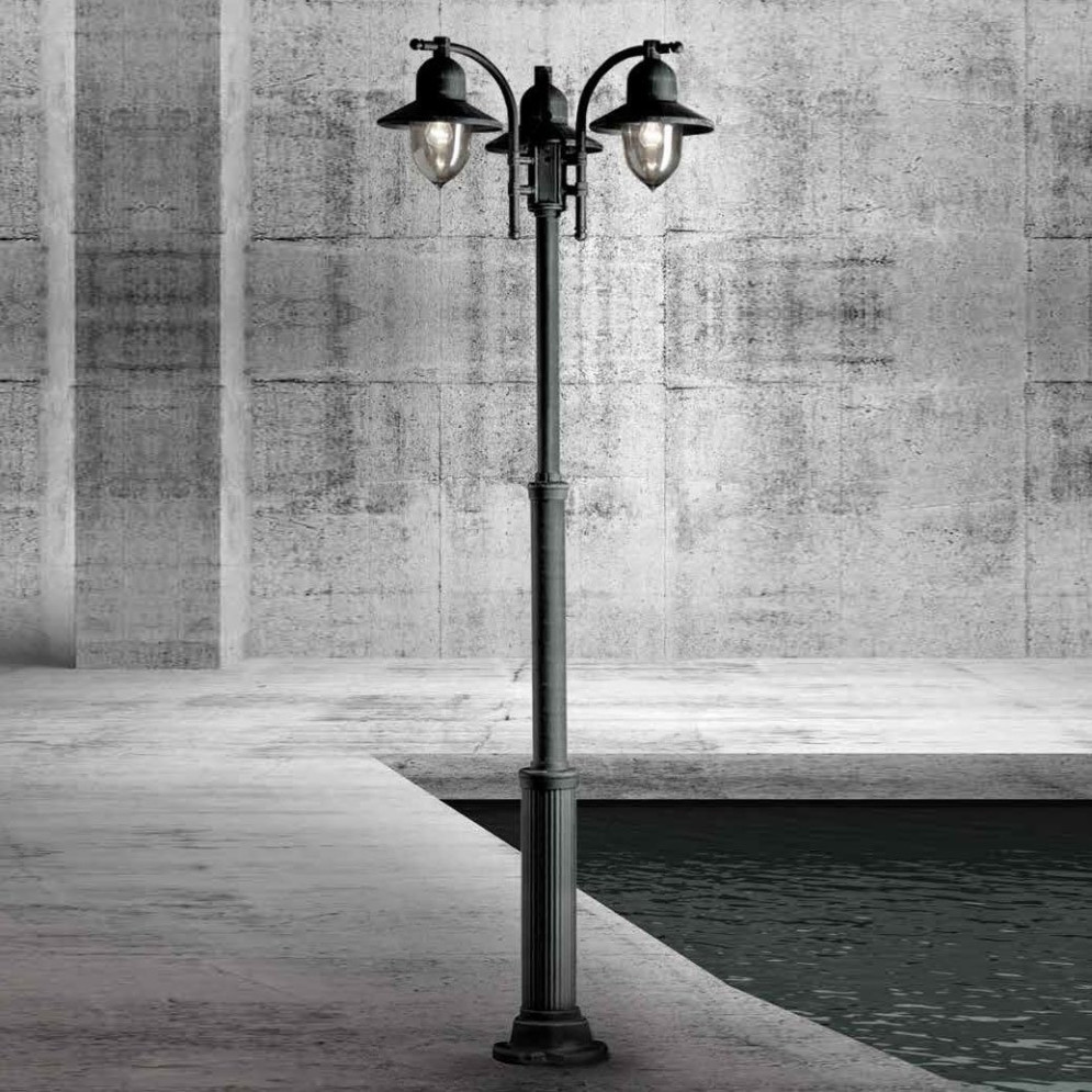 Садово-парковый фонарь Garden Light Porto 94059/3L NE