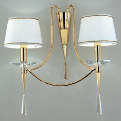 Бра Prearo Princess PRINCESS/2/AP/24K/CP