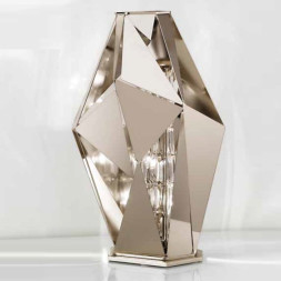 Настольная лампа IDL Crystal Rock 476/3L Pure Steel