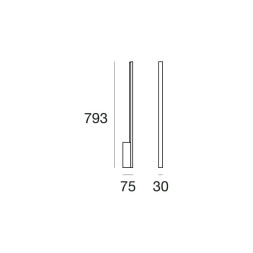 Настенно-потолочный светильник Linea Light Xilema 7765