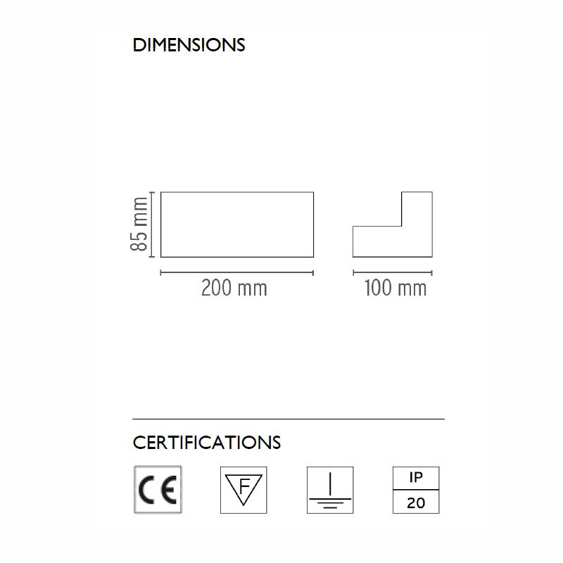 Настенный светильник Flos Tight Light F0011009