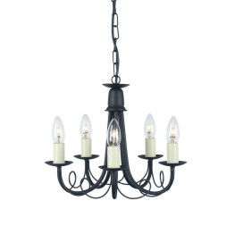 Люстра Elstead Lighting Minster MN5 BLACK