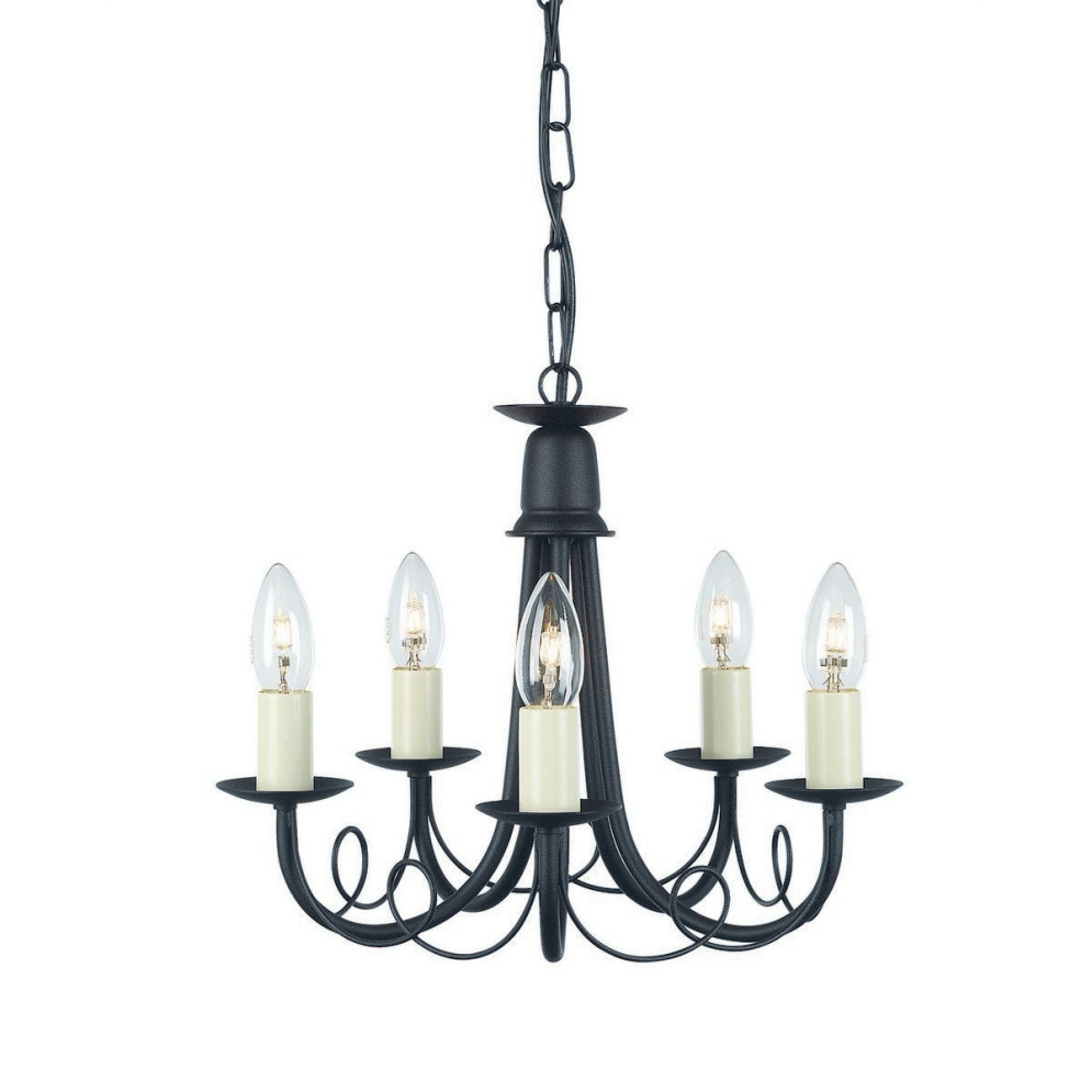 Люстра Elstead Lighting Minster MN5 BLACK