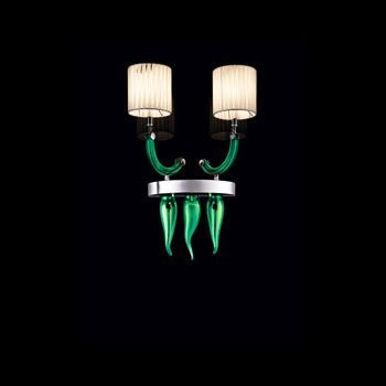 Бра Beby Group Prive 0220A02 Chrome Emerald White