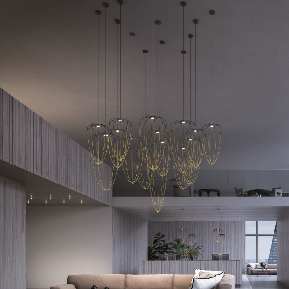 Подвесной светильник Axo Light Alysoid SP ALYS 34 AN NI LED