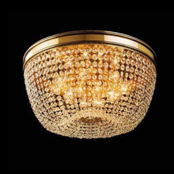 Потолочный светильник Beby Group Opera 2006/12PL Light gold CUT CRYSTAL