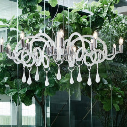 Люстра Sylcom Street 2001/9 BL.CR