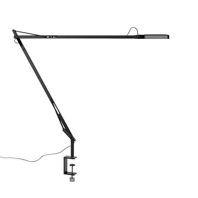 Настольная лампа Flos Kelvin LED Clamp Shiny black F3301030