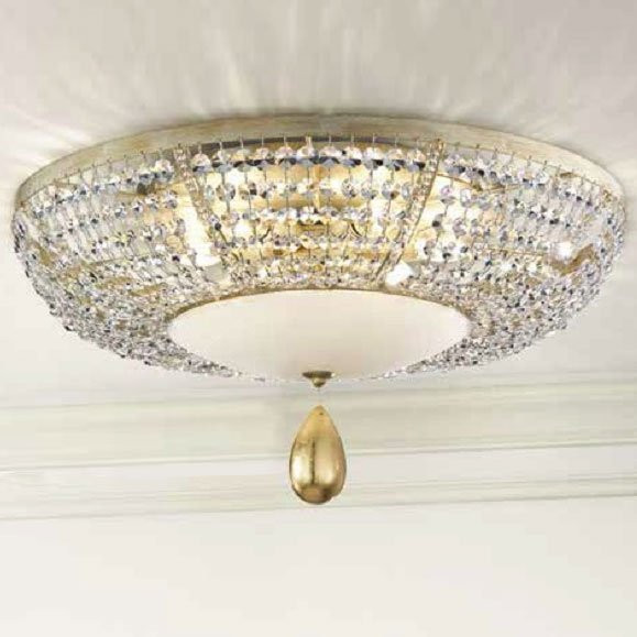 Потолочный светильник Masiero Noblesse PL6 V13 Cut crystal