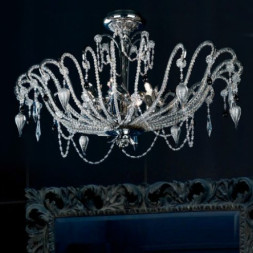 Потолочный светильник Renzo Del Ventisette PL 14179/6 OVALE DEC. CROMO