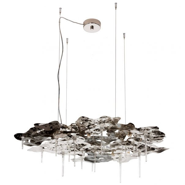 Подвесной светильник IDL Leaves 605/10 black nickel