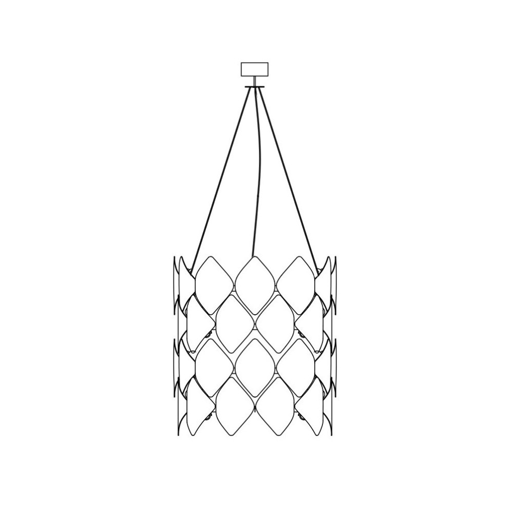 Подвесной светильник Baga Holly H02C1