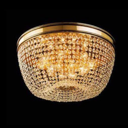 Потолочный светильник Beby Group Opera 2006/8PL Light gold CUT CRYSTAL
