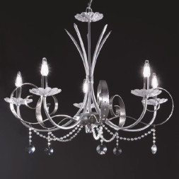 Люстра Masca Gotica 1846/5 Argento platino
