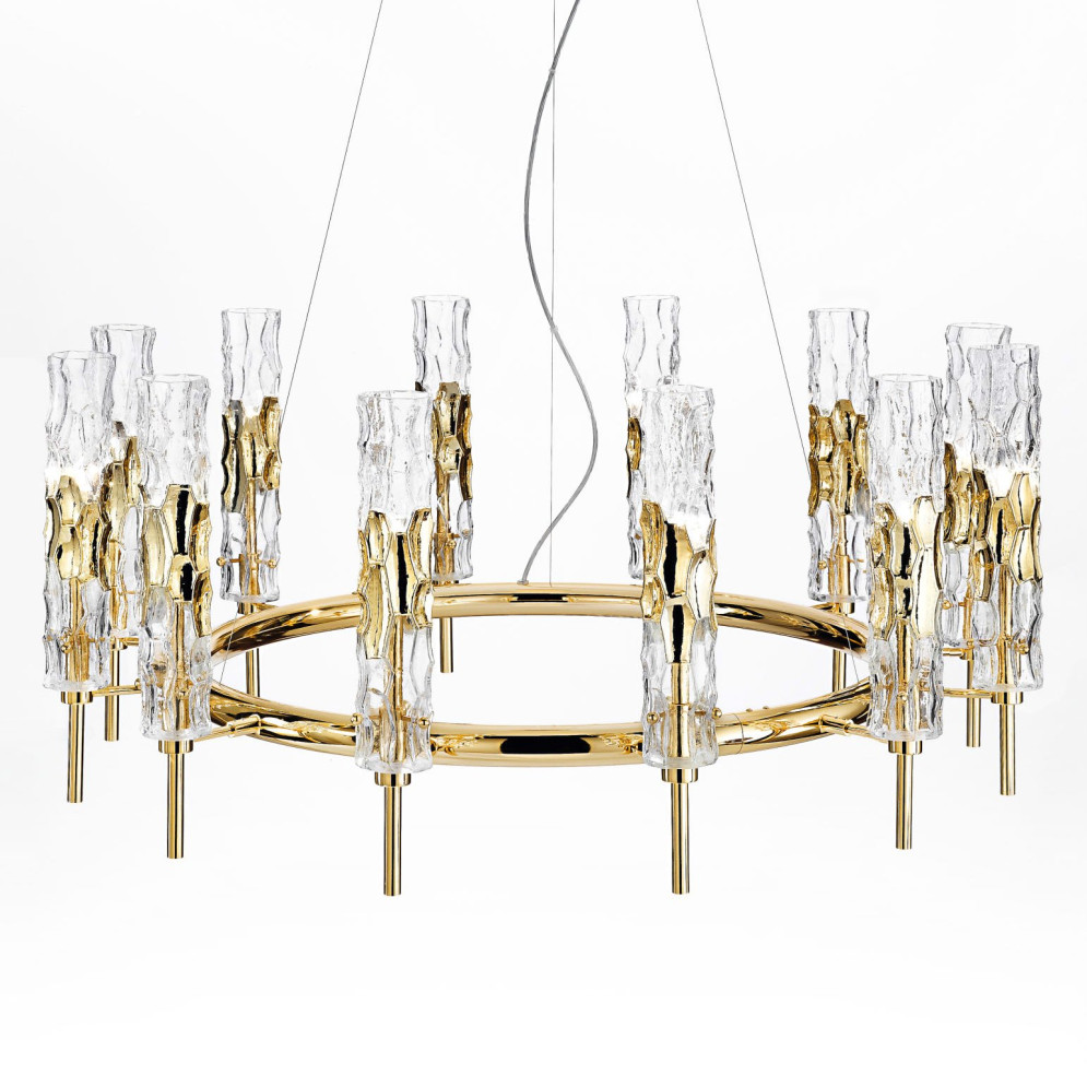 Люстра IDL Bamboo 497/12 gold