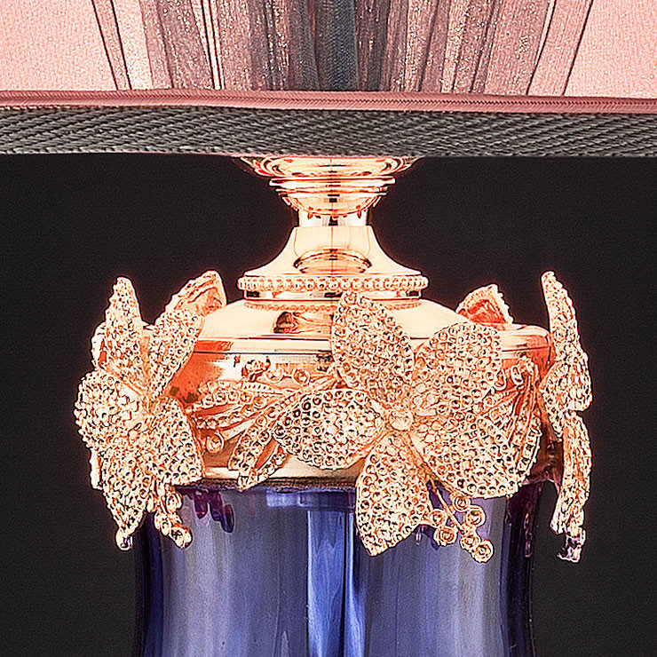 Настольная лампа Euroluce Kate LG1 blue