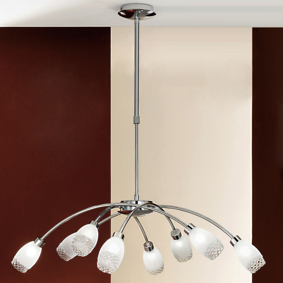 Потолочная люстра Orion Leuchten LU 1672/8 Chrom