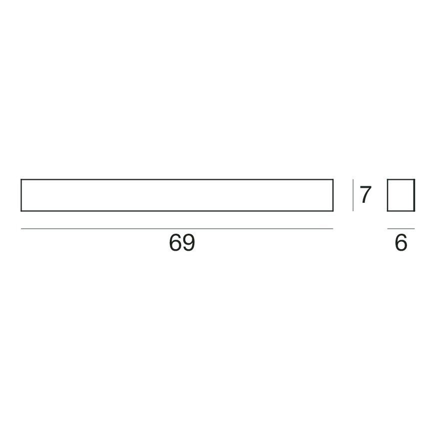 Настенный светильник Linea Light Curve 1143