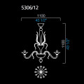 Люстра Barovier&amp;Toso Fauve 5306/12/IC