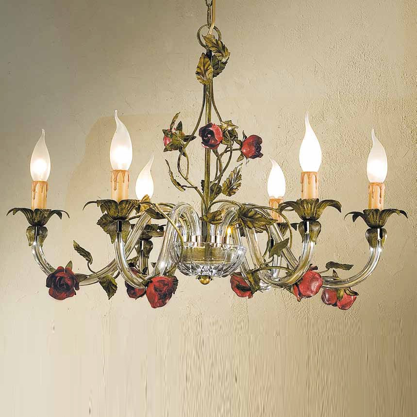 Люстра Passeri International Rose L 6615/6 Dec. 039