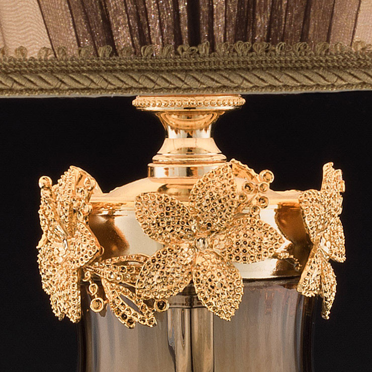 Настольная лампа Euroluce Kate LG1 brown