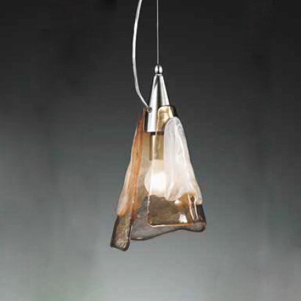 Подвесной светильник Vetri Lamp 1134/15 Bianco/Ambra