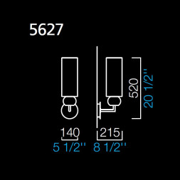 Бра Barovier&amp;Toso Gallia 5627/OK