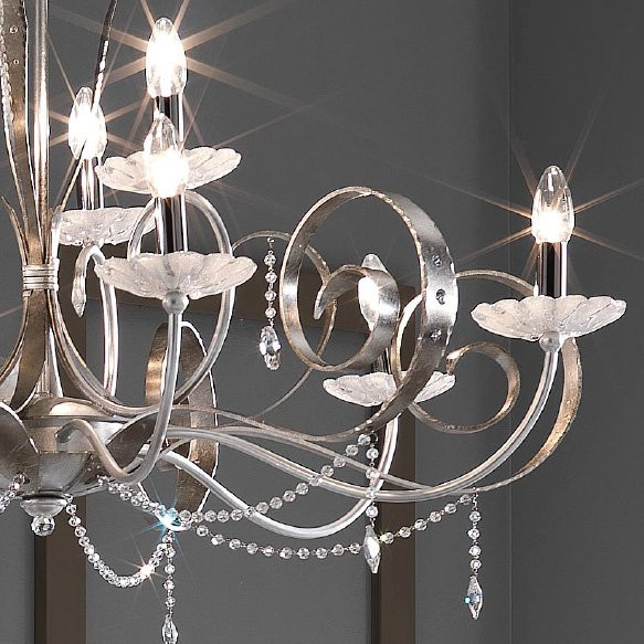 Люстра Masca Gotica 1846/9 Argento platino