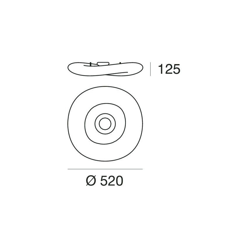 Потолочный светильник Linea Light Mr Magoo 7792