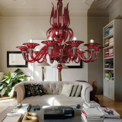 Люстра Barovier&Toso Fauve 5306/12/RR