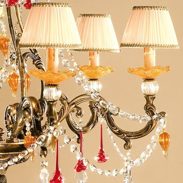 Люстра Passeri International Ottone L 7485/6/G Dec. 076