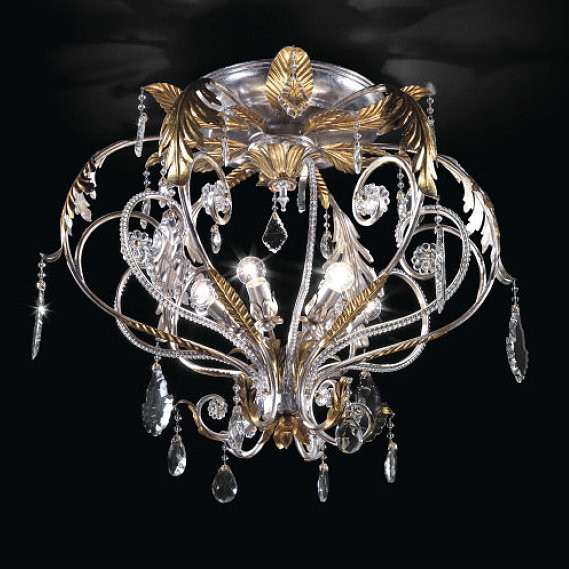 Потолочный светильник Renzo Del Ventisette PL 14260/6 DEC. 092 + DEC. 052