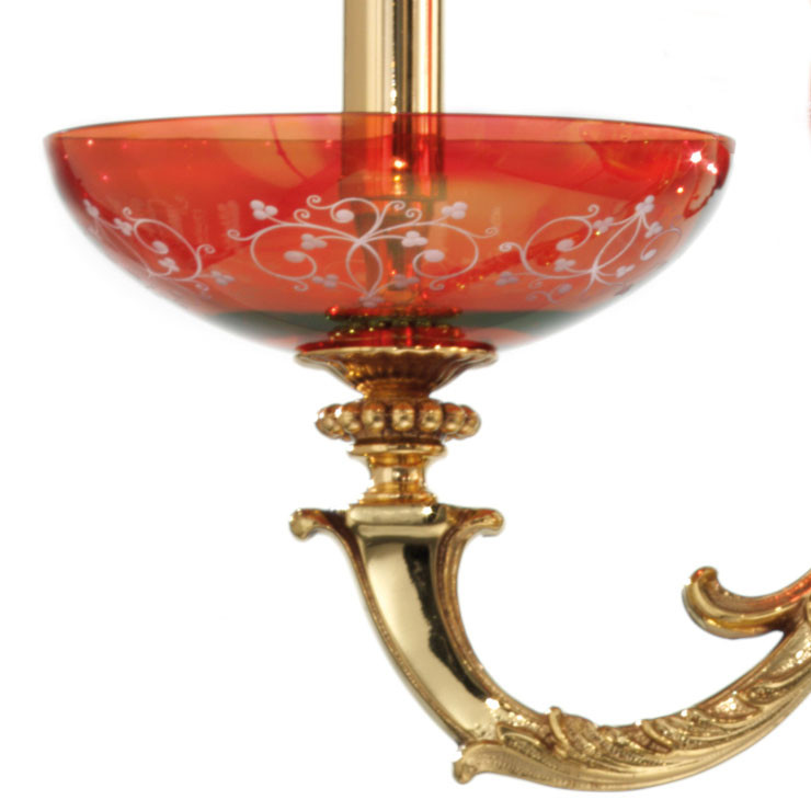 Люстра Euroluce Aida L6 Ruby