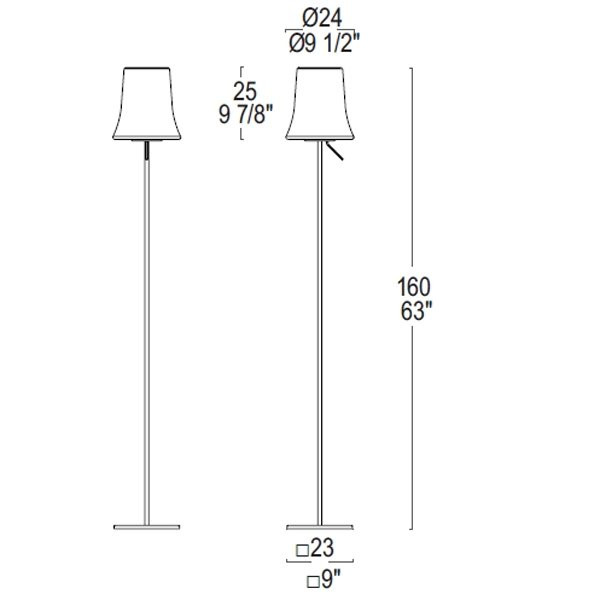 Торшер Leucos CLOCHE TR 0004127