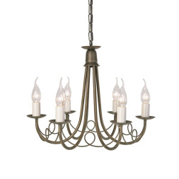 Люстра Elstead Lighting Minster MN6 BLK/GOLD