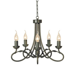 Люстра Elstead Lighting Olivia OV5 BLK/GOLD