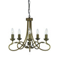 Люстра Elstead Lighting Olivia OV5 BLK/GOLD