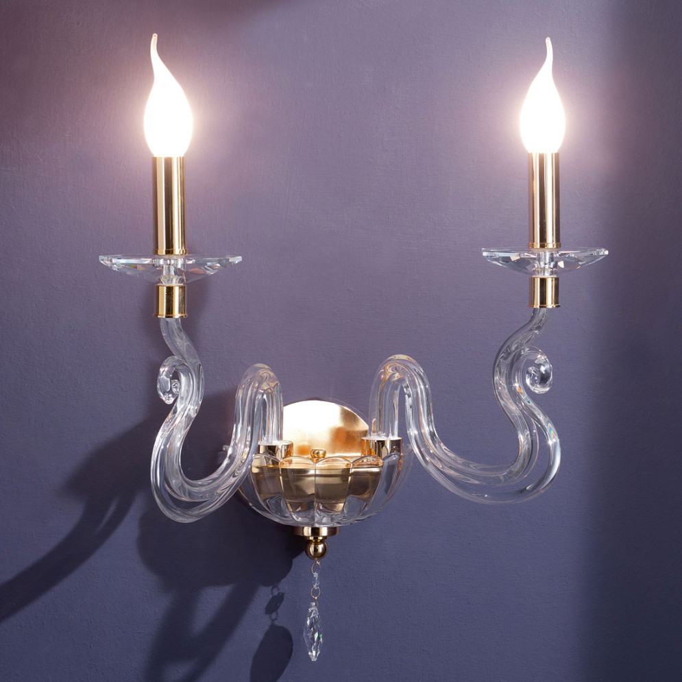 Бра Euroluce Venice Superlux A2 gold Scholer